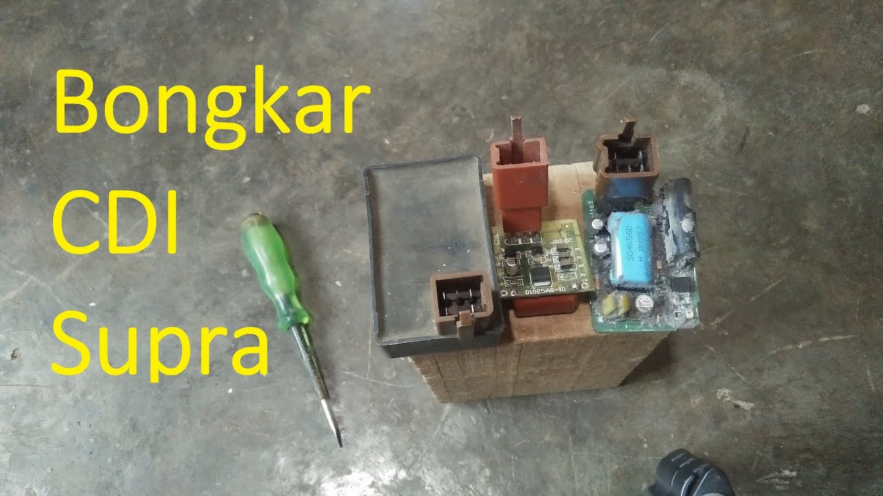 Bongkar CDI Shindengen Honda Grand/Supra Lama