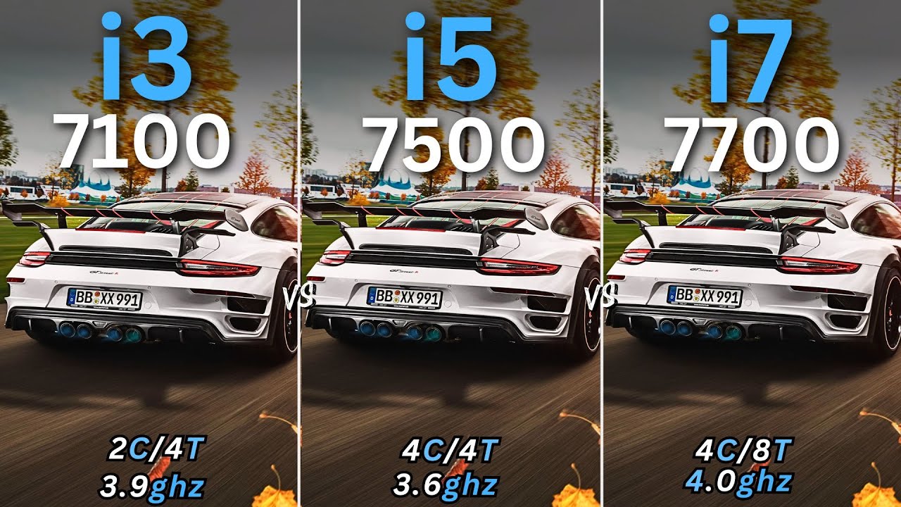 i3 7100 vs i5 7500 vs i7 7700 | Tested in Games (2025) | 1080p