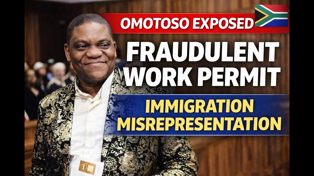 BREAKING: TIMOTHY OMOTOSO ACCUSED OF FRAUDULENT WORK PERMIT AND IMMIGRATION MISREPRESENTATION