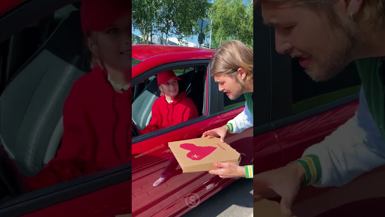 Pizza Delivery Kindness 😂 #shorts