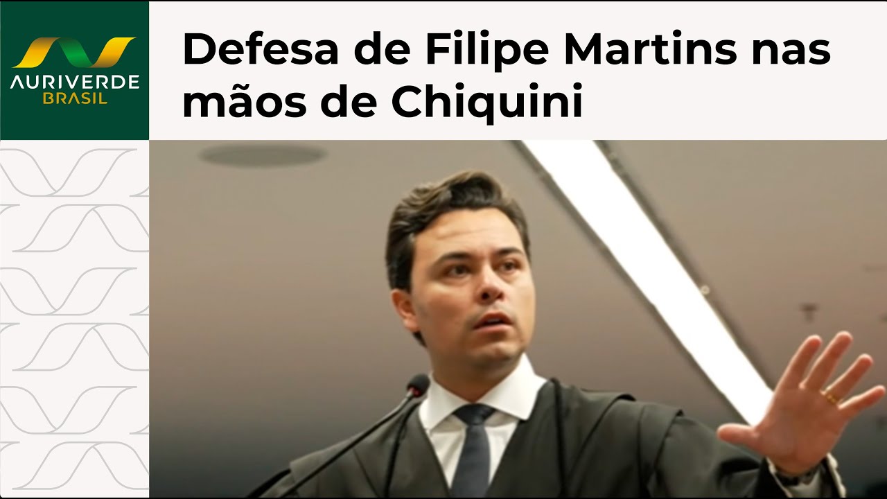 Chiquini apresenta sustentação oral na defesa de Filipe Martins