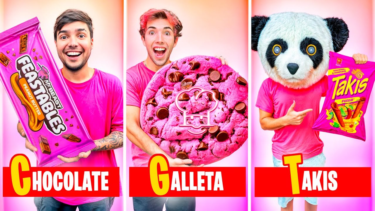 EL &Uacute;LTIMO en COMER ROSA en ORDEN ALFAB&Eacute;TICO&nbsp;GANA