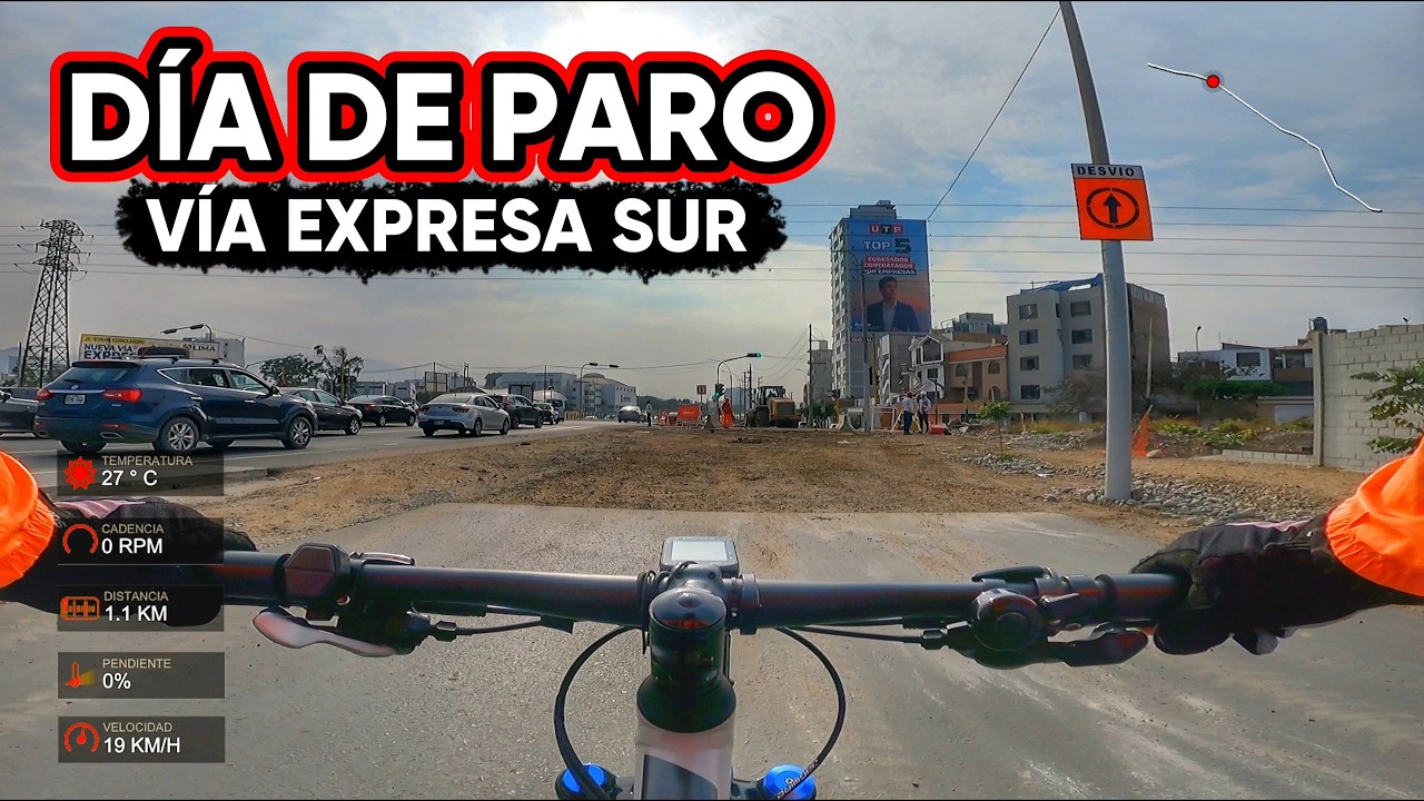 🔴 VÍA EXPRESA SUR HOY | DÍA DE PARO y auxiliar despejada