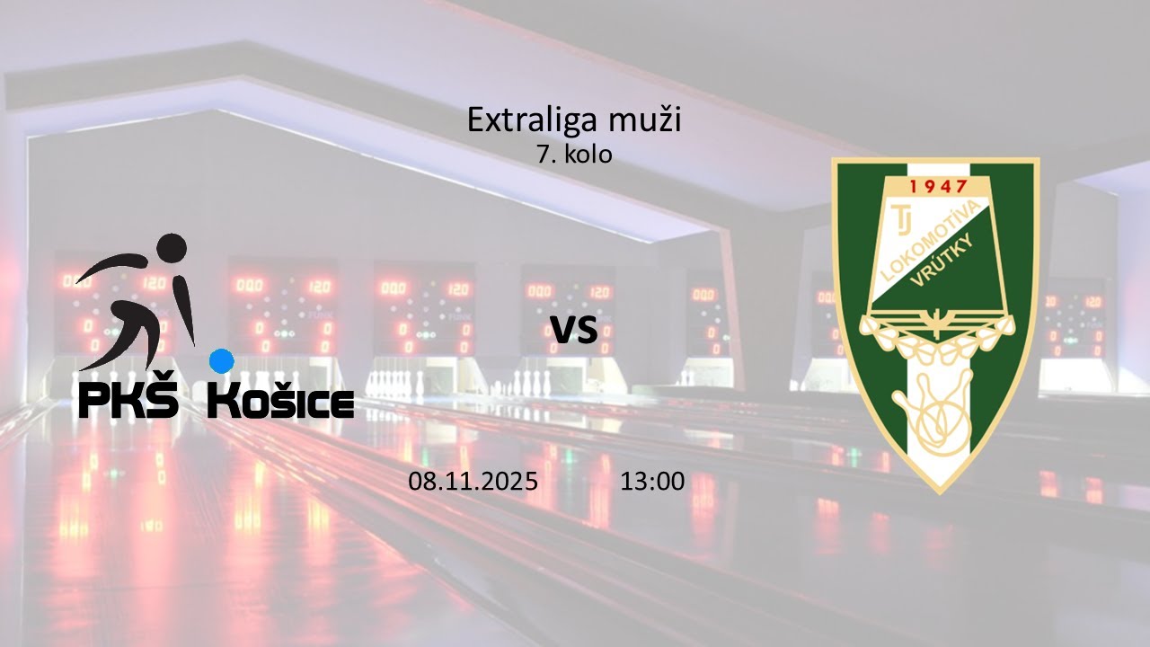 PKŠ Košice vs. TJ Lokomotíva Vrútky - Extraliga 7.kolo