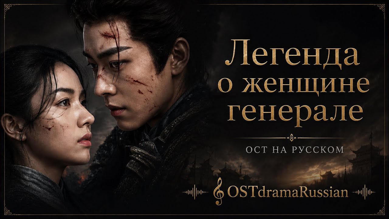 ЛЕГЕНДА О ЖЕНЩИНЕ ГЕНЕРАЛЕ. Песня на русском из дорамы. ОСТ на русском