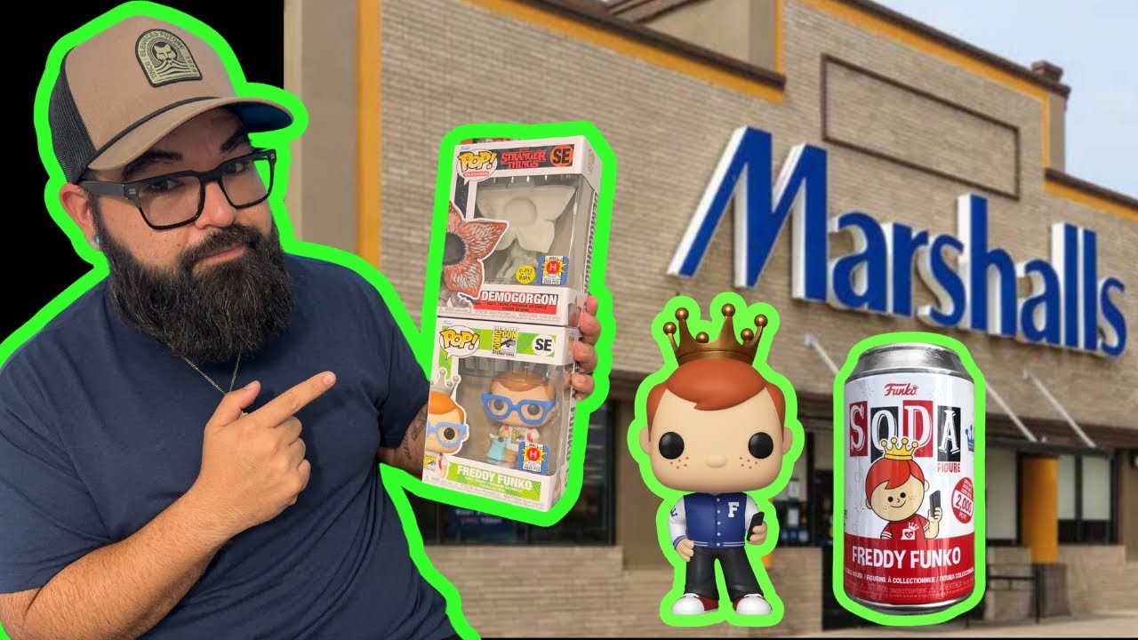 Funko pop hunting at Marshall’s and target for social media Freddy Funko!!