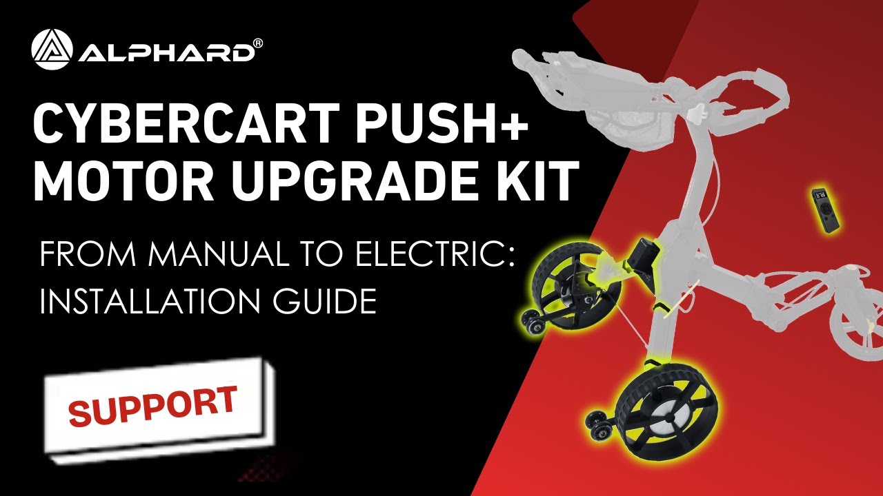 Cybercart Push+ | From Manual to Electric Upgrade Guide