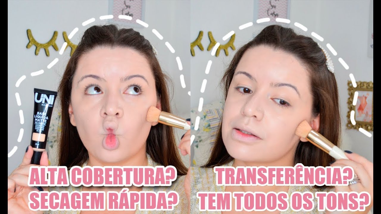 BASE LÍQUIDA MATTE DE ALTA COBERTURA UNI MAKEUP 