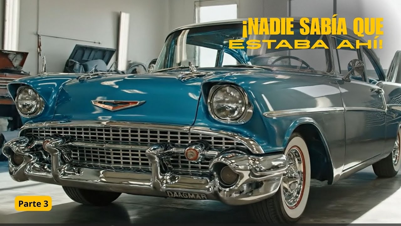 Este Chevrolet Bel Air 1957 pasó décadas a 18 metros en un río de Medellín y su final sorprende pt3