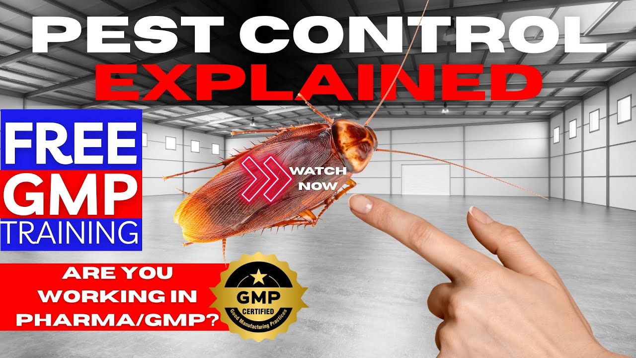 Free Pharma courses online | Pest Control | GMP Training Course | Pharmacy Pharmaceutical Industry