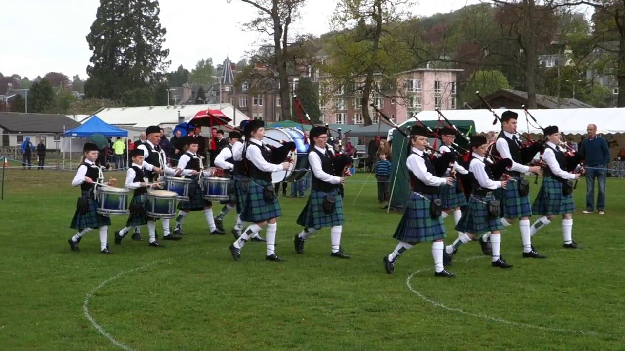 Fraserburgh RBL at the North of Scotland Pipe Band Competition in Banchory May 2016