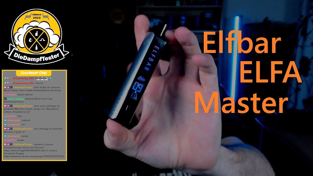 Elfbar ELFA Master Podsystem Review und Test