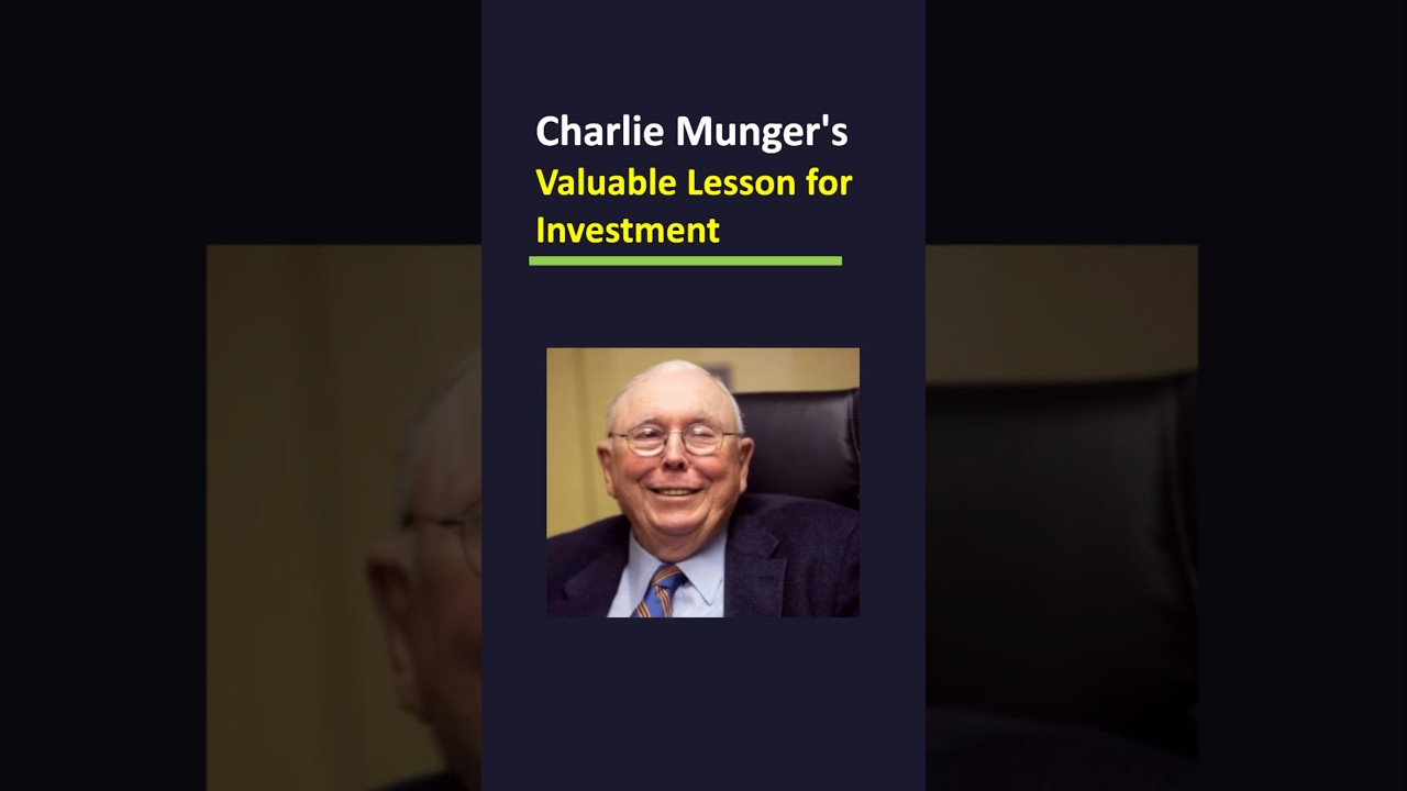 Charlie Munger's Investment Wisdom for the Long Game 