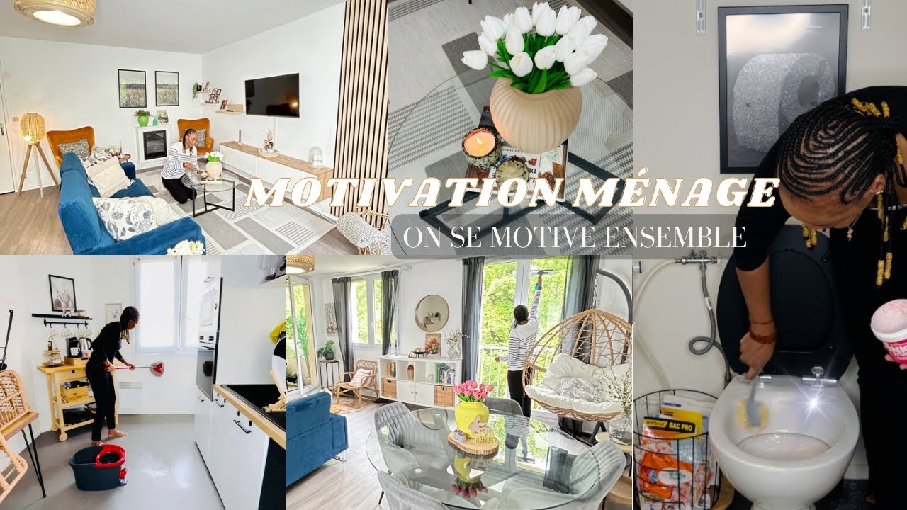 MOTIVATION MÉNAGE !! CLEAN WITH ME • NETTOYAGE | RANGEMENT#motivation#cleaning