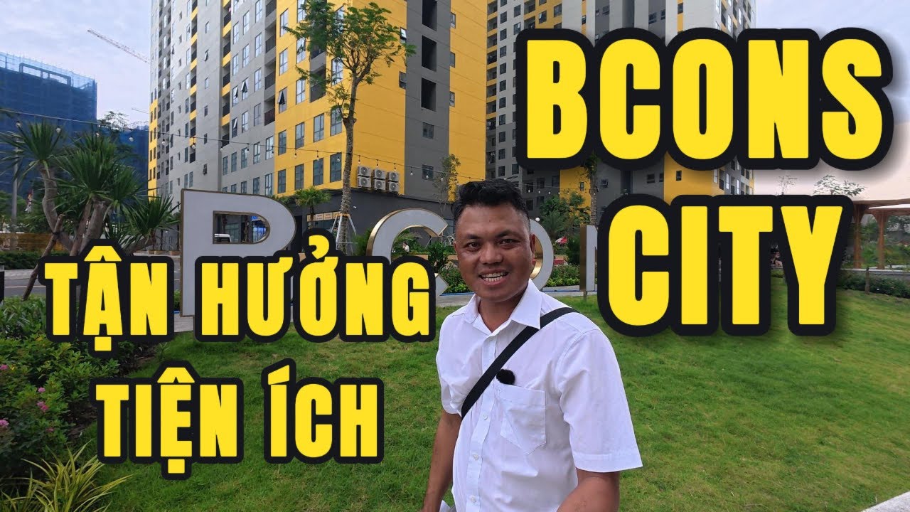 Tận hưởng toàn bộ tiện ích nội khu công viên Bcons City – Lá phổi xanh của khu đô thị