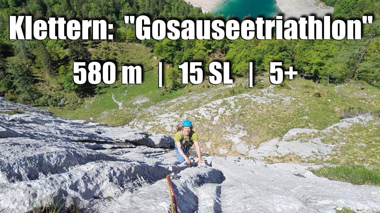 🇦🇹 Klettern - Gosauseetriathlon | Wasserrillenparadies