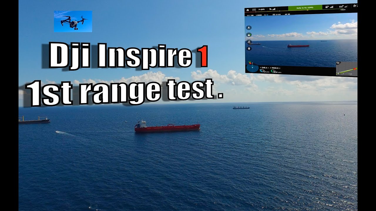 Dji Inspire 1 first LOOONG range test OVER 3 KM