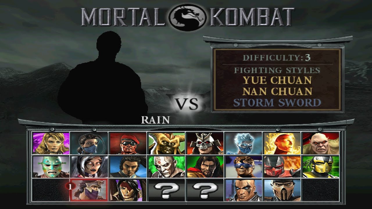 Прохождение аркадной версии игры Ultimate Mortal Kombat Deception Rain с комментариями.