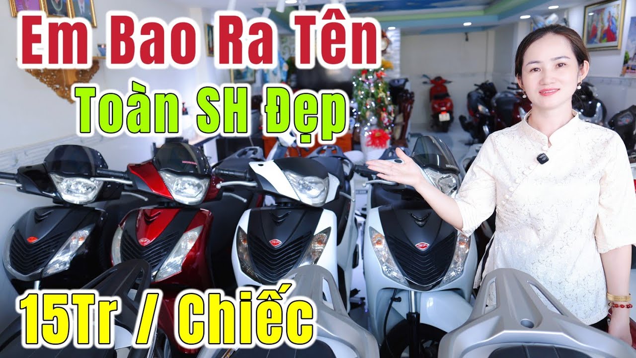 У прекрасной владелицы еще осталось несколько великолепных скутеров SH, в том числе SH, модернизи...