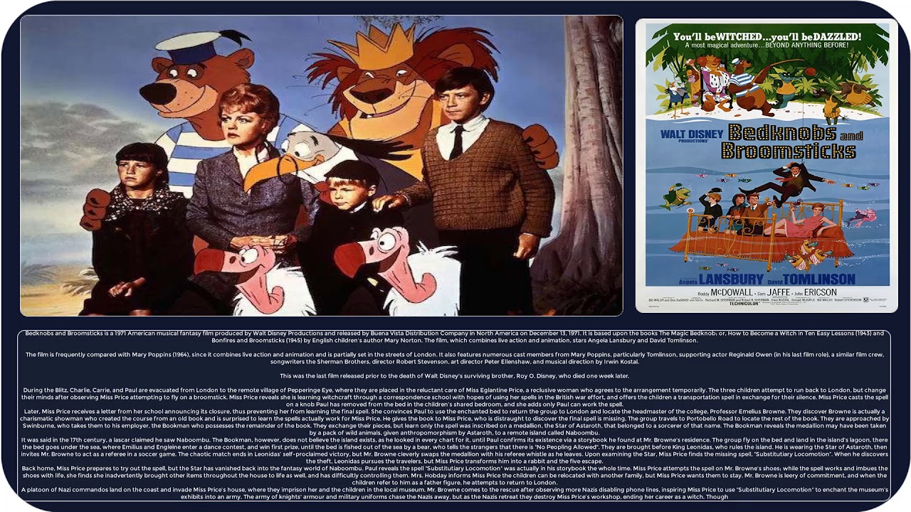 Bedknobs and Broomsticks Movie Review