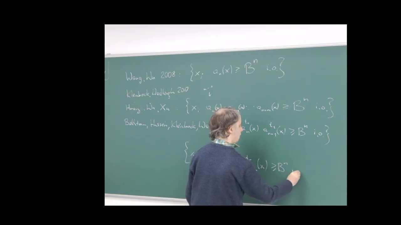 Michał Rams (IMPAN), Weighted products of digits in continuous fraction