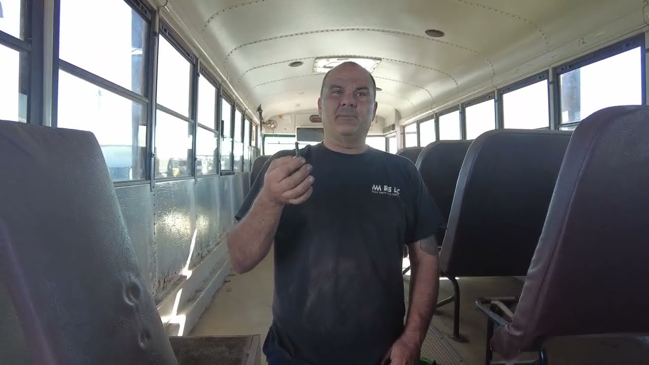 How To Remove School Bus Seats By YOURSELF!