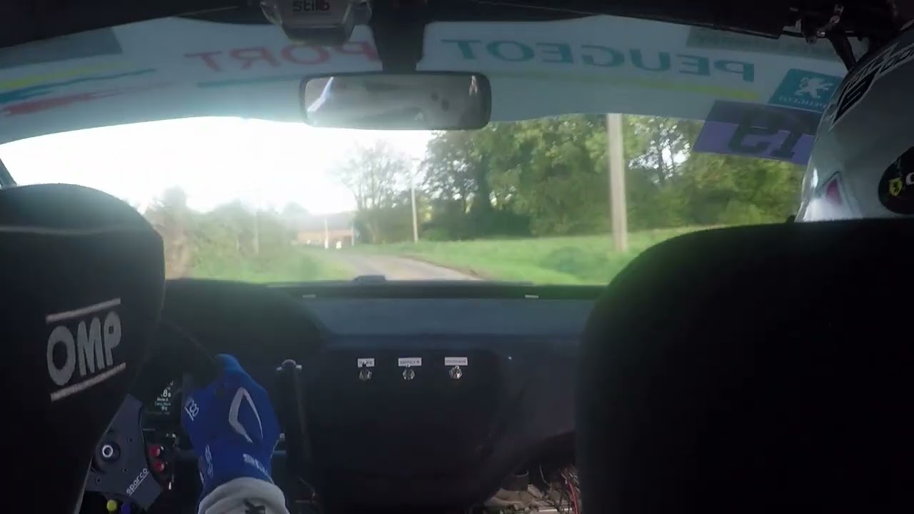 Rallye de la Porte Normande - ES6 Mont Real - David Villain / Alex Desquiret - Peugeot 208 F2/14