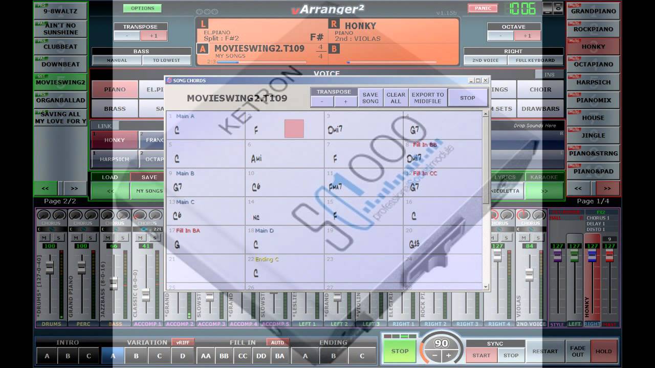 KETRON SD1000 SAX SOUNDS Part 12/20 (+ bonus)