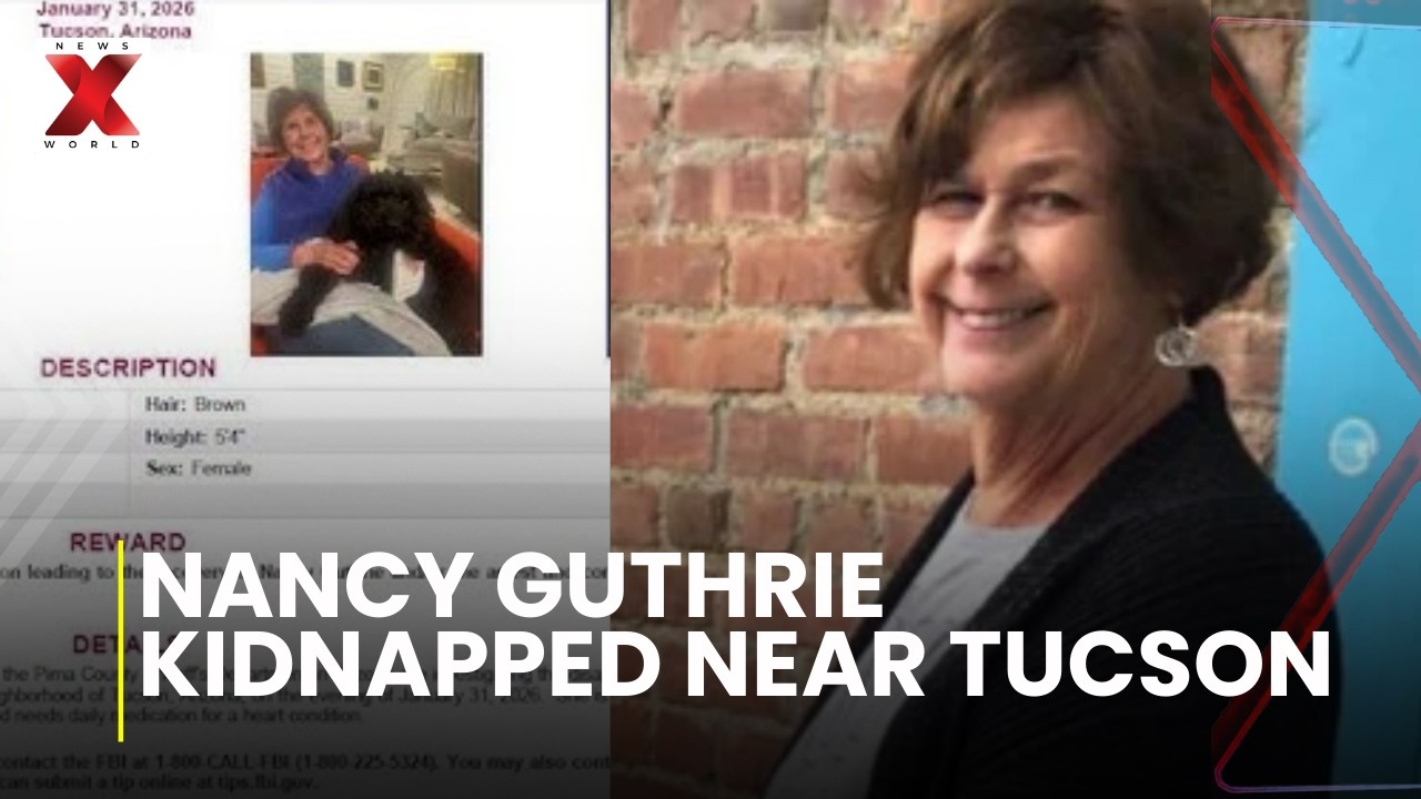 Guthrie Case Investigation: FBI intensifies search for kidnapped Nancy Guthrie| NewsX World