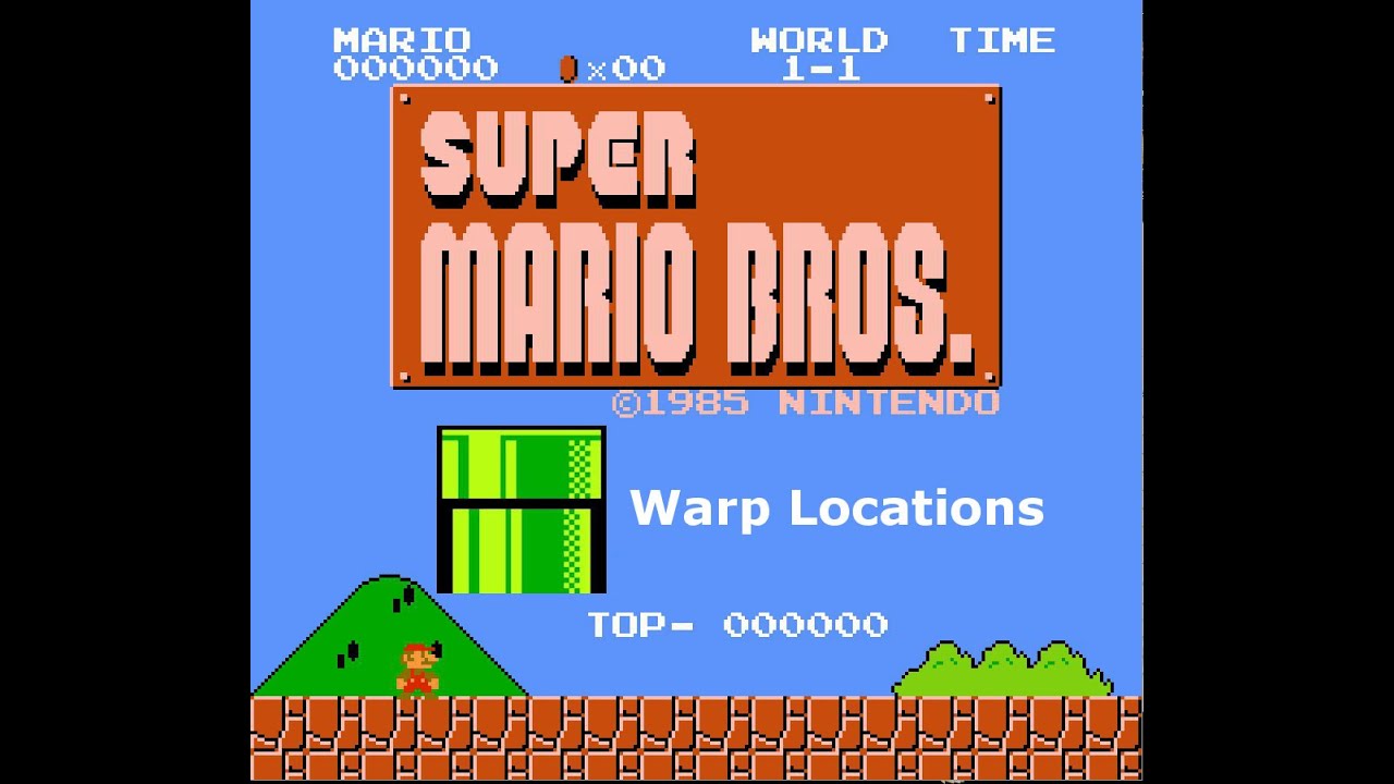 Super Mario Bros Secrets - Warps