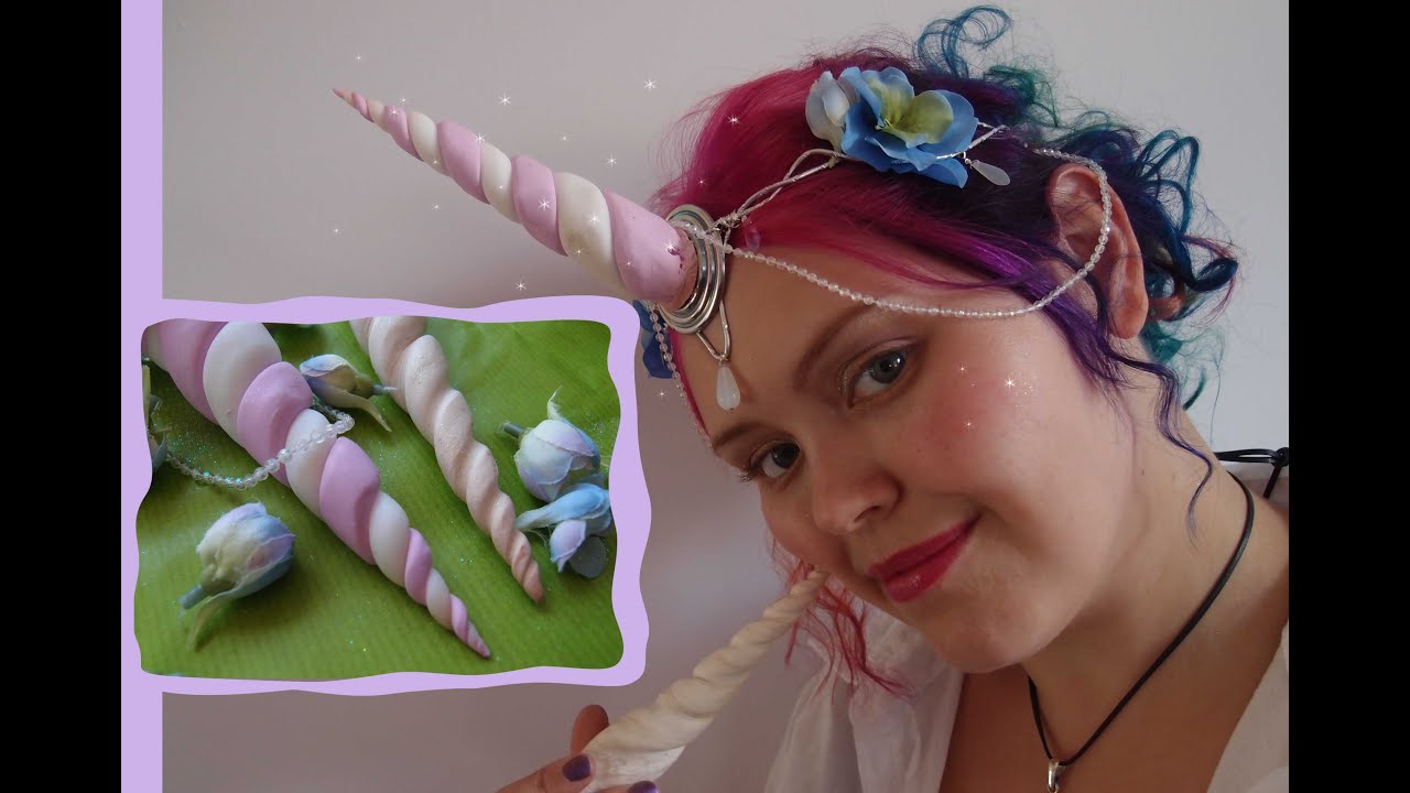 DIY Unicorn horn headpiece tutorial