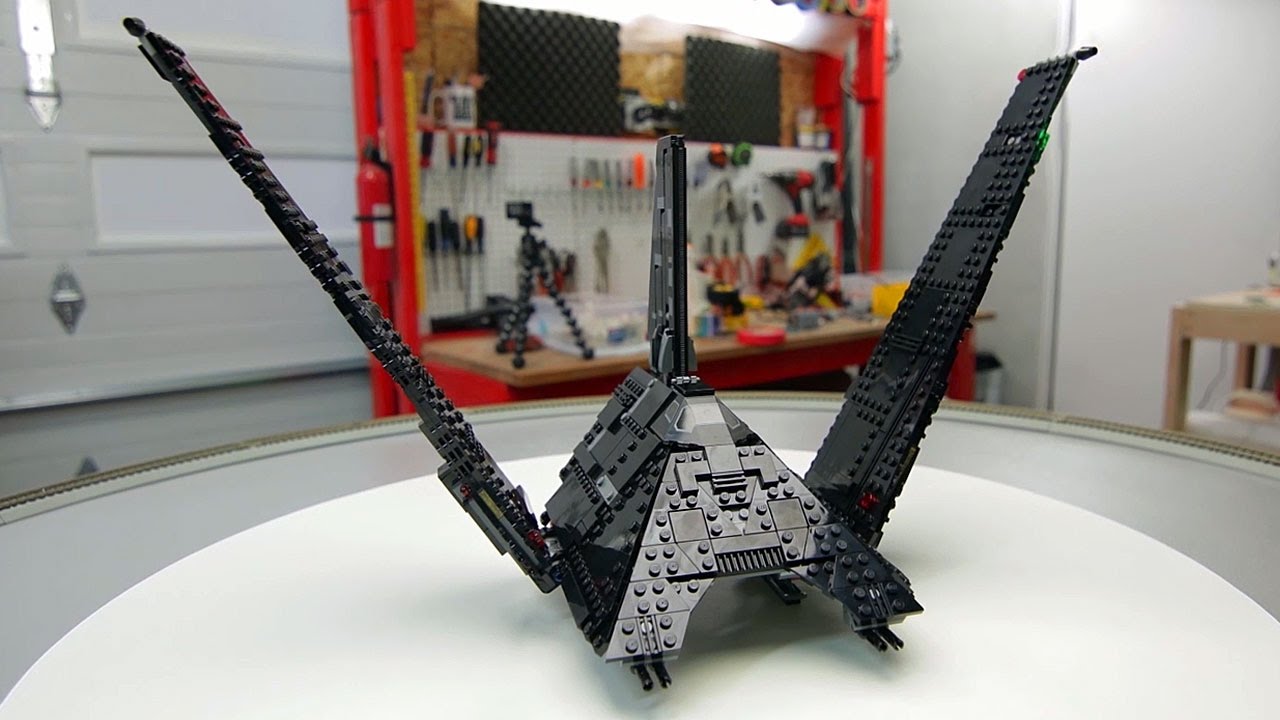 Star Wars Shuttle Zipline Attack - LEGO - Beyond the Instructions