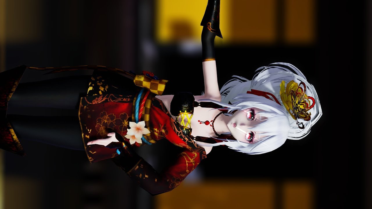 【TDA・MMD】『吉原ラメント』祝2000人記念【1440p-60fps or WQHD】TDA Samurai Haku