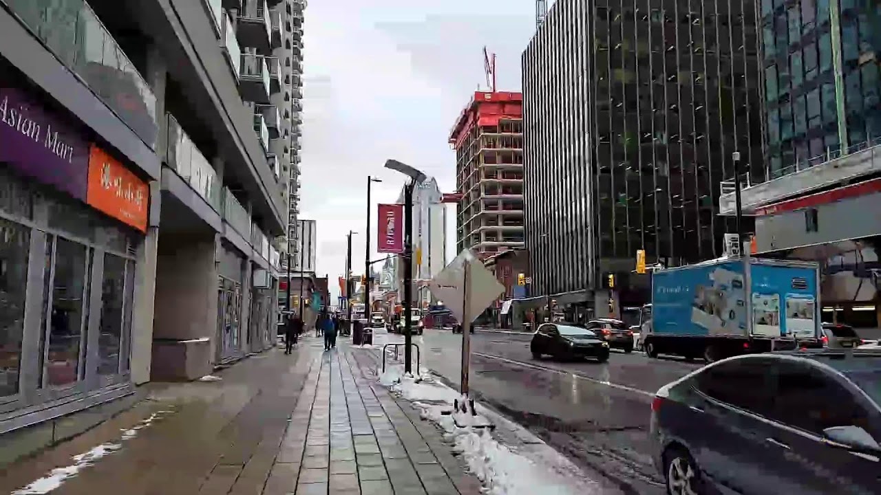 🔴LIVE snow walk in Downtown Ottawa - First significant snowfall of the year - Nov 16 2022