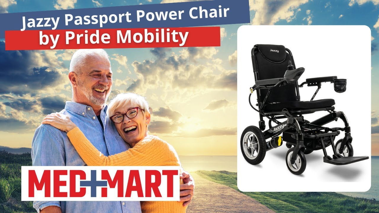 Jazzy Passport Folding Power Chair by Pride Mobility - Product Overview