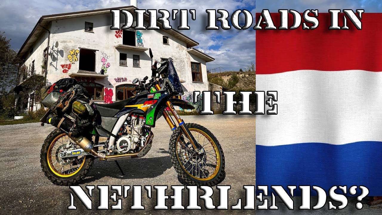 Let's see some parts of the TET Netherlands. And how many kilometers did I ride on my trip? AJP PR7