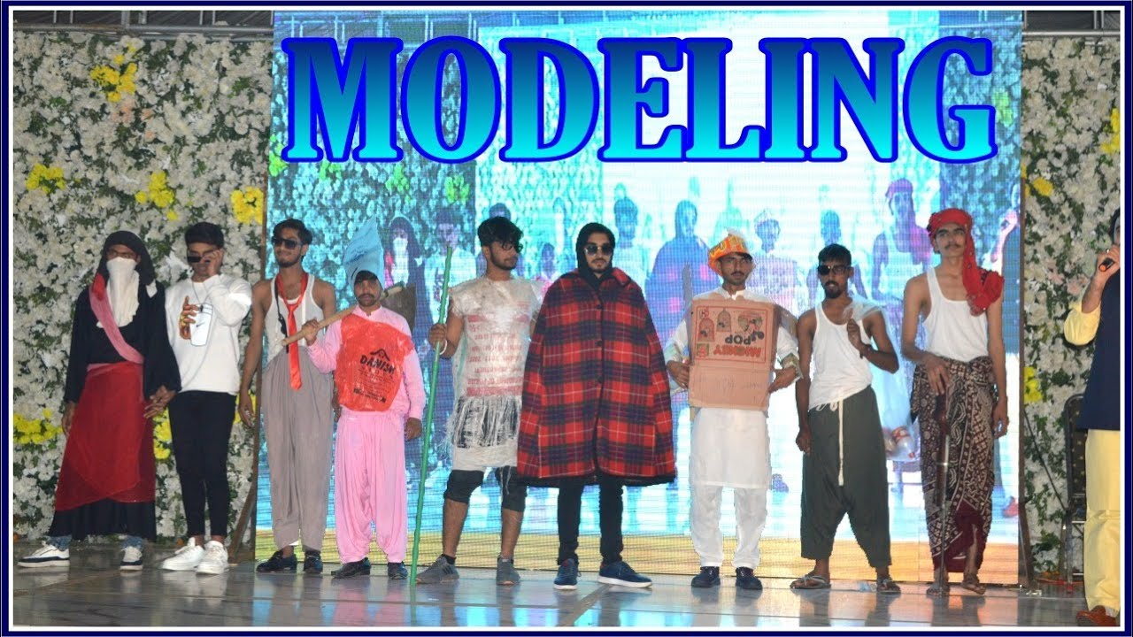 Funny Modeling - Funny Fashion Show -School & College Function - Party - فیشن شو