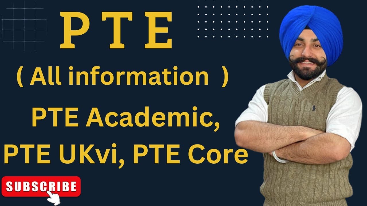 PTE Academic, Pte Ukvi, pte core  all information, 2024 ( Gurwinder sir )
