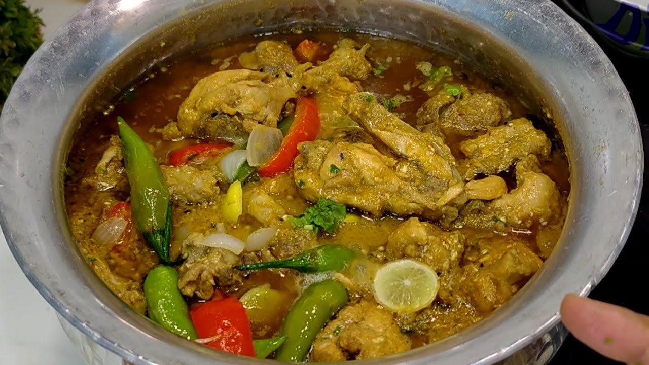 Jis Tarah Shaadiyon Me Bawarchi Banate Hai |  Original Recipe Degi Chicken Achaari Gosht