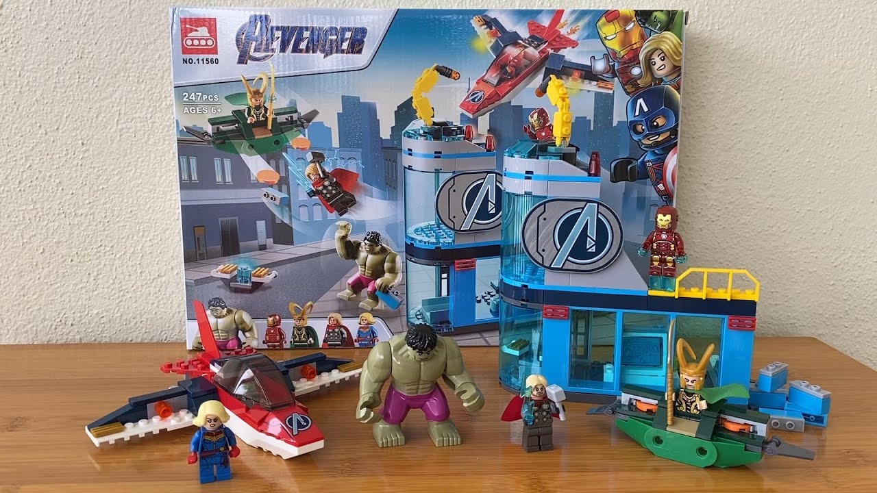 AVENGERS WRATH OF LOKI 76152 LEGO COMPATIBLE BUILDING BLOCK