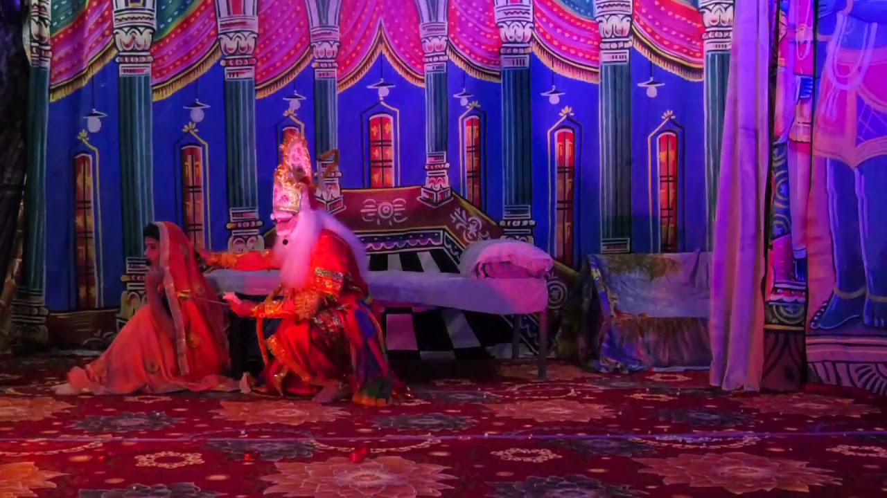 कैकई दशरथ संवाद ।। बहुत अच्छी चौपाई ।। Raja Haruhit Ramleela Kameti ।।