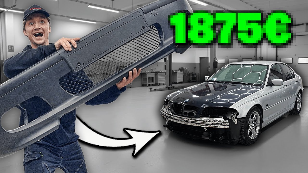 Adesso sembra una M3! Paraurti sportivo + altre chicche 🔥 Restauro ESTREMO pt2