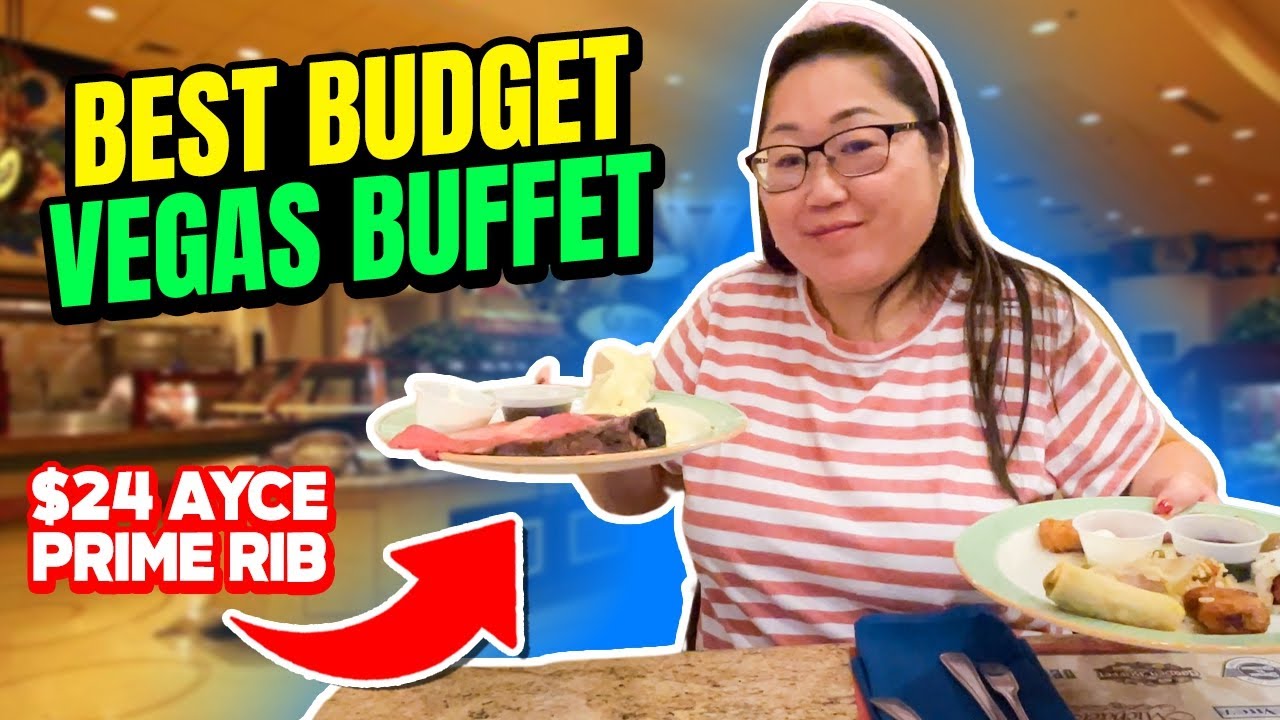 LAS VEGAS BUDGET BUFFET | South Point Garden Buffet Full Dinner Tour & Review