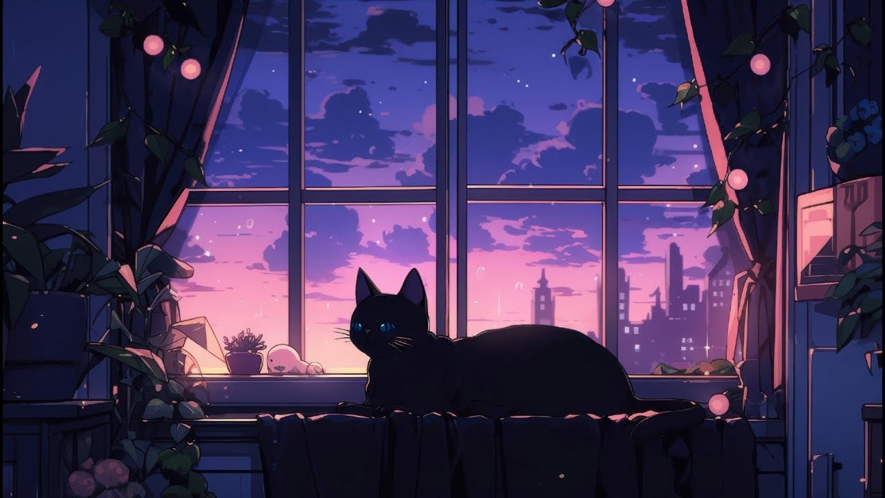 ＳＬＥＥＰＹ 💤 Sleeping cats and slient nights 💤 Lofi hip hop mix - Beats to sleep/chill to