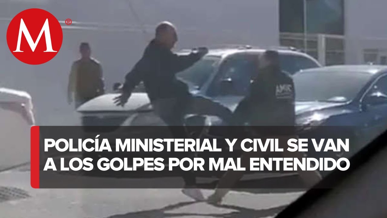 En Sonora, captan a policía ministerial en riña con civil; involucrados piden disculpa