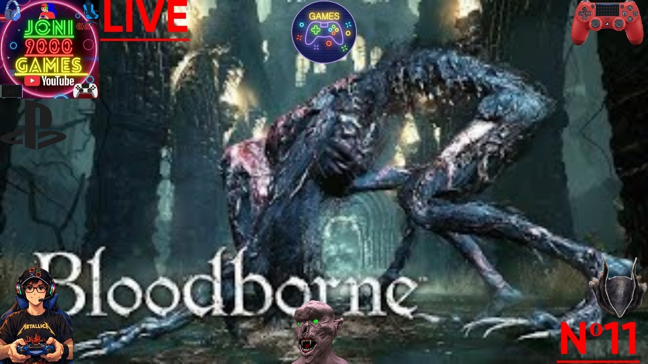 🧌Bloodborne no JONI 9000 GAMES - Parte 11 - O Luar Me Chama, Mas o Desespero Responde!🗡️