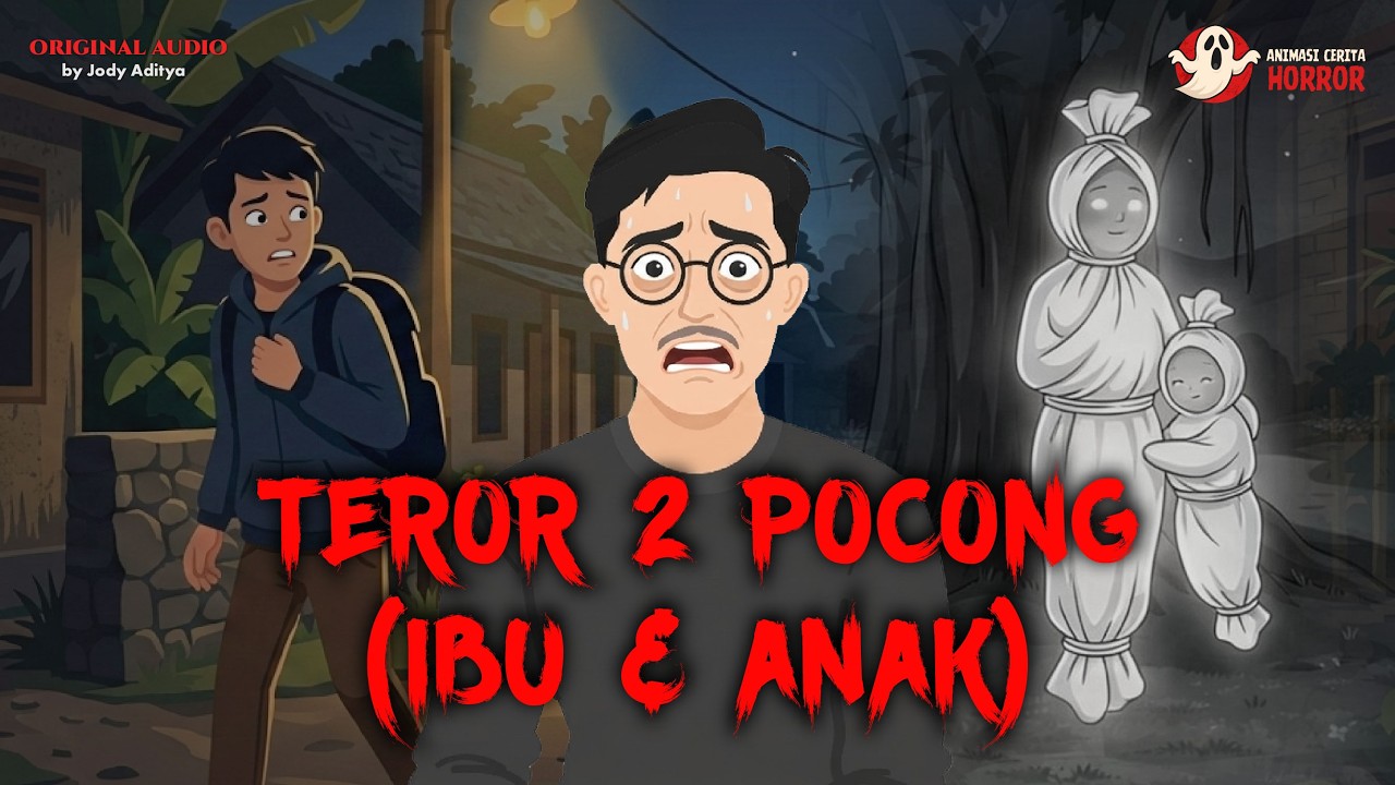 TEROR 2 POCONG IBU & ANAK - Animasi Cerita Horror