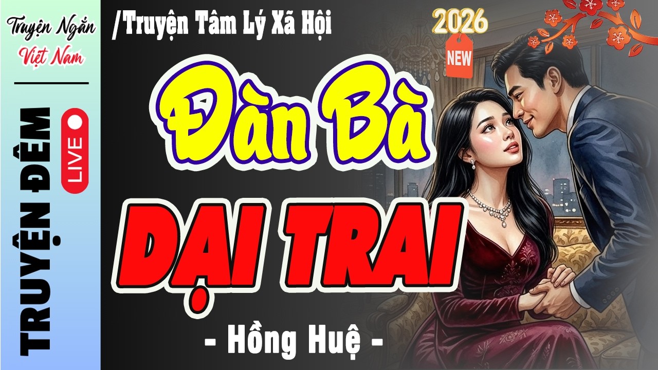 [ Hay Xuất Sắc 2026 ] Kể chuyện đêm khuya Việt Nam : ĐÀN BÀ DẠI TRAI | Giọng kể HỒNG HUỆ
