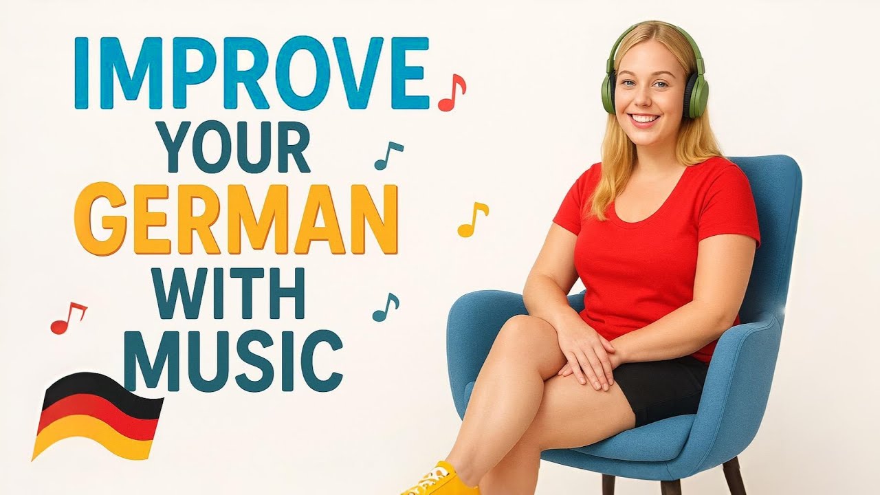German Learning Through Music | Improve your German With Songs | German A1 - A2 #deutschlernen