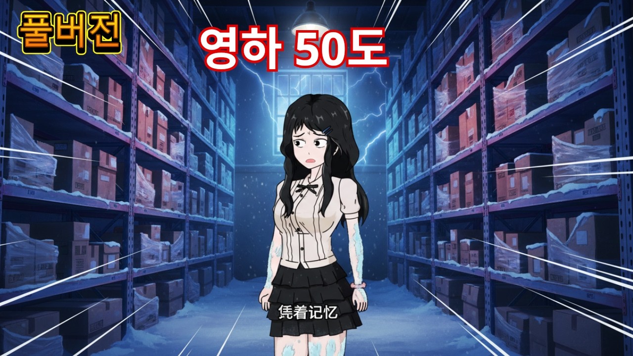 [공포 애니] 영하 50도, 택배 보관소에 갇힌 여자가 살아남는 법